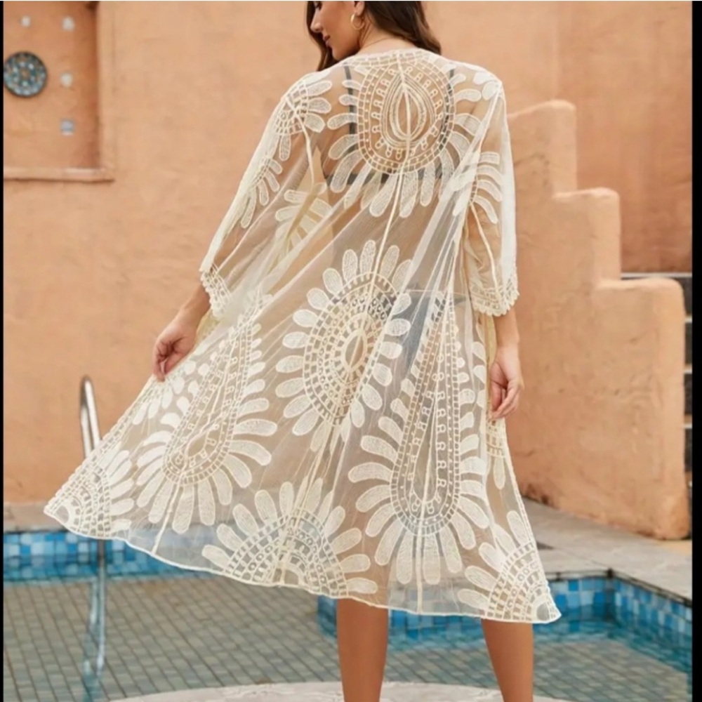 Boho Duster $38 Retail - Picture 2 of 3